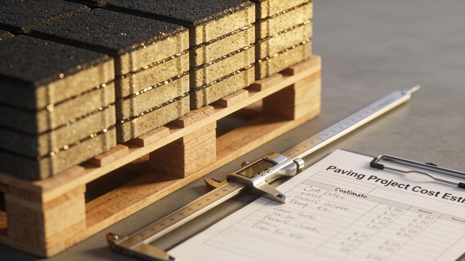High-quality asphalt materials and cost estimation tools for budgeting in paving projects
